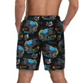 thumbnail image 4 of Uemuo Cool Off-Road Vehicle Pattern Mens Swim Trunks Quick Dry Board Shorts with Mesh Lining, Stretch Beach Shorts Quick Dry No-Chafing Board Shorts-XX-Large, 4 of 9