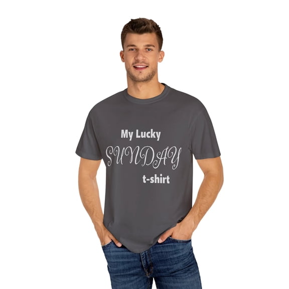 Weekdays Graphic Unisex Cotton Garment-Dyed T-Shirt 7-2