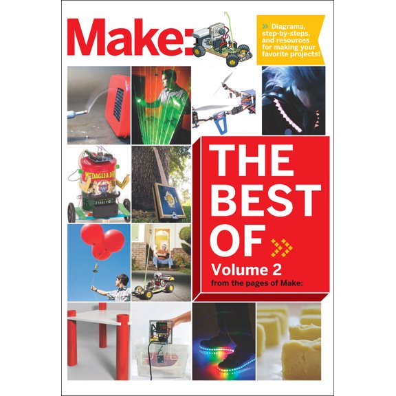 Pre-Owned Best of Make, Volume 2: 65 Projects and Skill Builders from the Pages of Make (Paperback) 1680450328 9781680450323