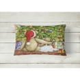 thumbnail image 2 of Carolines Treasures CDCO0415PW1216 Christmas Teddy Bears with Tree Fabric Decorative Pillow 12H x16W multicolor, 2 of 3