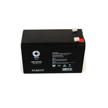 SPS Brand 12V 7 Ah Replacement Battery  for Best Power Patriot 0305-0250U UPS (1