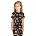 thumbnail image 2 of Yiaed Different Breeds Of Dogs for Kid's Short-Sleeved Pajamas Set, Summer Short Set for Children Round Neck Pjs Set 2pcs Toddler Clothes Fit for Boys & Girls -Small, 2 of 6