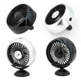 thumbnail image 3 of WHAMVOX Car Fan Accessory Car Cooler Fan Portable Car Fan Black 1Pcs, 3 of 7