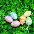 thumbnail image 4 of Riguas Easter Tree Ornaments Hanging Easter Eggs, 30pcs Multicolored Easter Tree Decorations, Hand Painted Eggs Easter Ornaments for Tree Basket DIY Crafts Easter Party Favors, 4 of 8
