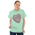 thumbnail image 4 of Valentines Day Sarcastic Candy Heart Women's Graphic T Shirt Tees Brisco Brands S, 4 of 6