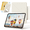 White, variant on DWPSG Case for iPad (A16) 11th Generation 11 Inch 2025, iPad 10th Generation 10.9 inch 2022 with Pencil Holder, Magnetic attraction New Multi-Fold Protective Tablet Cover,Black
