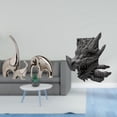 thumbnail image 2 of Estatua de , figura de mesa de cerámica, sujetalibros de resina, estatua decorativa, sujetalibros, forma única de animal, adecuada para regala, 2 of 8