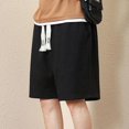 thumbnail image 4 of MYG Bermuda d'Été pour Hommes Shorts de Plage Droits Amples Mode Décontractée Mode Urbaine, 4 of 9