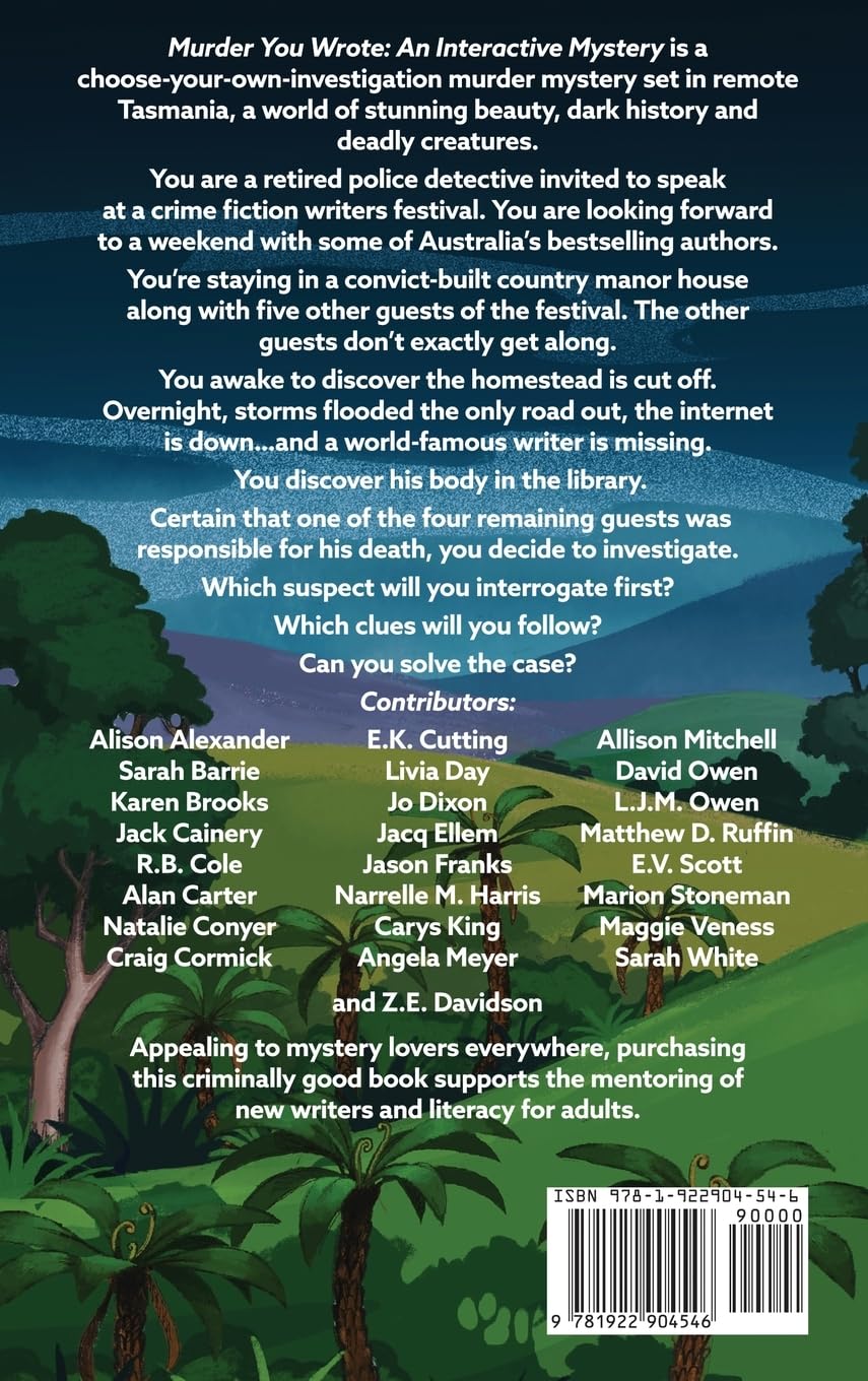 Murder You Wrote: An Interactive Mystery (Hardcover)