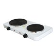 thumbnail image 2 of Megachef MC-2012B Cuisinière Électrique Portable Ultra Légère à Double Brûleur pour Buffet - Blanc, 2 of 5