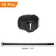 thumbnail image 2 of Uxcell 16Pcs Reusable Battery Tie Down Straps,0.8x8" Black Nylon Multipurpose Battery Hold Down Adjustable Cinch Strap Hook Loop Fastening Tie for Quadcopter FPV RC Drone Boat Car, 2 of 6