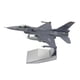 thumbnail image 3 of Modelo de avión de F16C a escala 1/100, modelo de exhibición de avión, colección de aviones de aleación con soporte para estantería, mesa,, 3 of 9