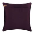 thumbnail image 2 of Throw Pillow Cover With Zipper, Gold Tulips - 12x12 Inches Square Decorative Throw Pillow Cover Dark Purple Silk Fabric Pillow Cover With Bead Embroidery, 2 of 5