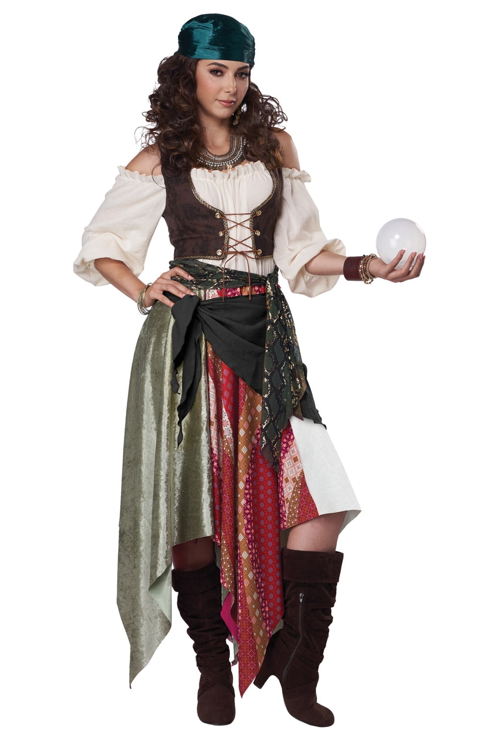 Flirty Fortune Teller Gypsy Women's Costume 