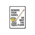 thumbnail image 2 of House Rules Novelty Sign, Metal Wall Decor - 10x14 inches, 2 of 4
