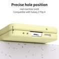 thumbnail image 4 of MonsDirect for 6.7 inch Samsung Galaxy Z Flip 4 5G 2022 Case with A Capacitance Pen, Two Hinge Protection Hard PC Back Anti-Drop Shockproof Full Coverage with S Pen Holder for Galaxy Z Flip 4, Yellow, 4 of 7