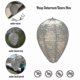 thumbnail image 5 of 4 Pieces Waterproof Wasp Nest Decoys Hanging Hornet Deterrents Fake Cloth Wasp Nest Non-toxic Bee Decoy Deterrent For Home And Garden Ou, 5 of 5