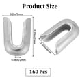 thumbnail image 2 of 201 Stainless Steel Cover Cap 7x5x2mm Inner Diameter: 4mm, 2 of 6