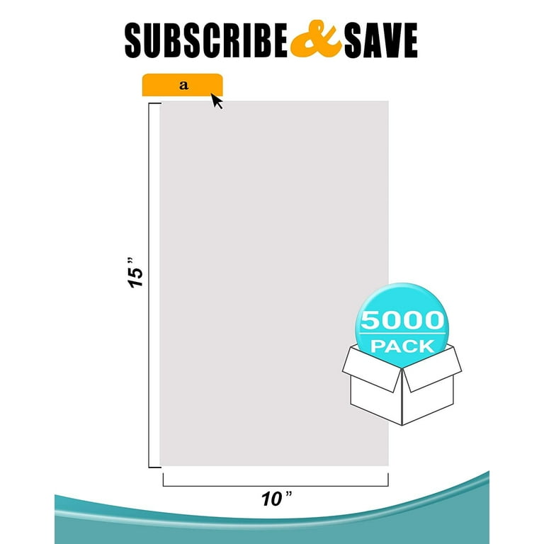 Free Shipping for Clear Plastic Bags on Roll 10x15 Inch Size