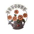 thumbnail image 2 of Gwong Decoración hogareña Girasol, hierro, ornamento, bienvenida, carta, letra, sala, decoración de pared, colgante Gwong 21058869, 2 of 7