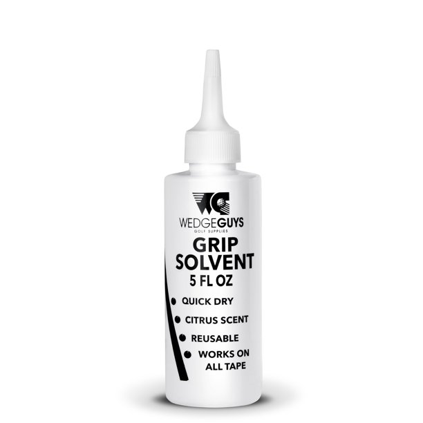 Wedge Guys Disolvente profesional para cinta de agarre de golf para volver a agarrar palos de golf | Solución solvente para agarres de golf para facilitar el reagarrado y la reparación de palos de gol