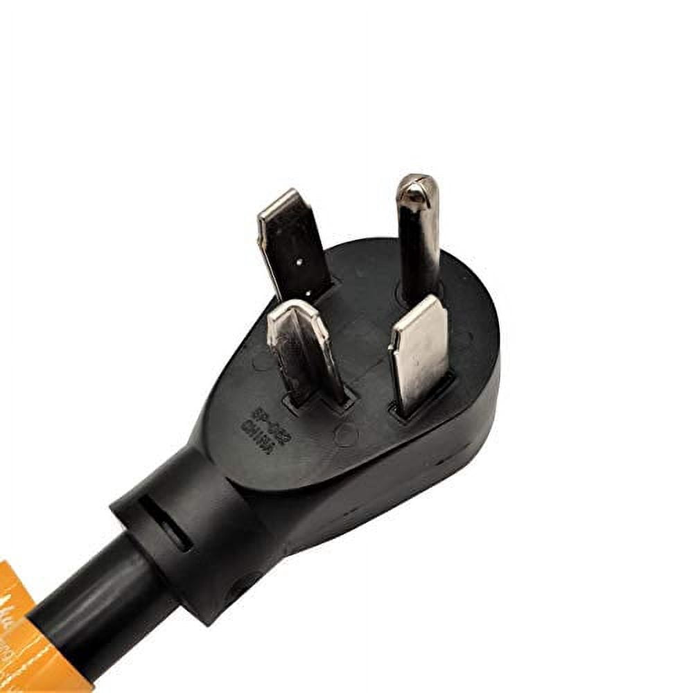 Parkworld 60325 Dryer Splitter, NEMA 14-30 Male Plug to 14-30 ＆ 14-50 Female Receptacle, Dryer 4-Prong 30 AMP Y Adapter Cord