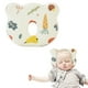 thumbnail image 1 of Fiudx Almohada con Forma de Bebé, Diseño de Núcleo de Algodón Viscoelástico, Malla Transpirable, Soporte Ergonómico para Cochecito y Cuna, Descanso Suave y Cómodo, 25 X 20 Cm, Segura para Recién Naci, 1 of 5