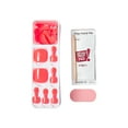 thumbnail image 3 of KISS imPRESS Color Square Press-On Toenails, Neon Orange, 24 Pieces, 3 of 8
