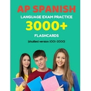 AP Spanish Language Prep Flash Cards: Test Yourself 3770 AP Spanish ...