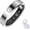 Silver, variant on Wrongduck Premium Zircon Fitness Tracking Ring for Women Waterproof Activity Ring with Sleep Tracking for iOS Android