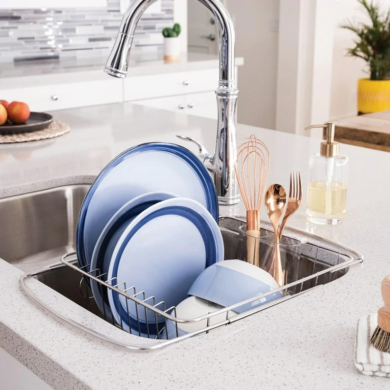 Adjustable Over-The-Sink Dish Drainer