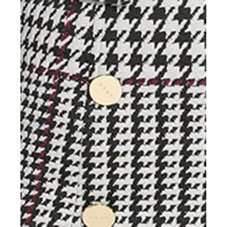 dkny houndstooth dress