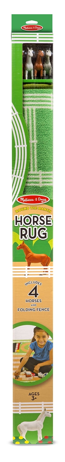 melissa and doug horse rug