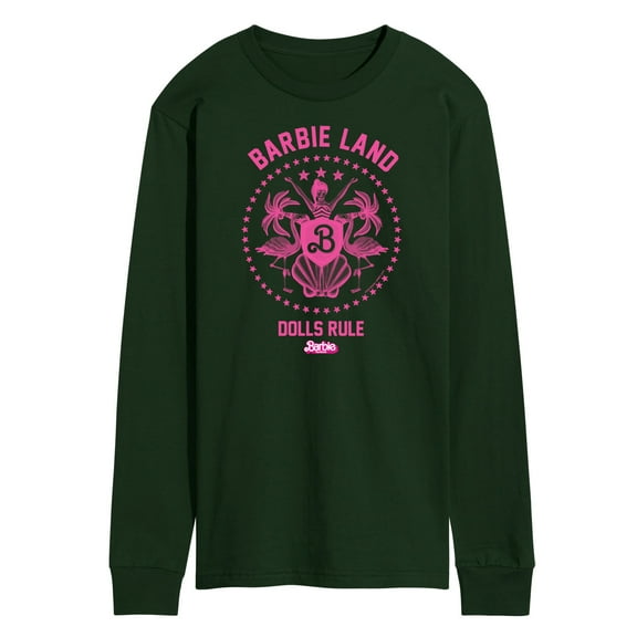 Barbie the Movie - Barbie Land - Dolls Rule - Men's Long Sleeve T-Shirt