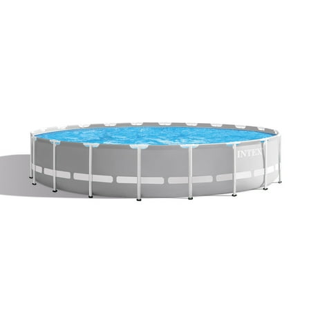 Intex 20 Foot x 52 Inch Prism Frame Above Ground Swimming Pool w/ Filter