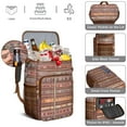 thumbnail image 4 of Tribal Rustic Cooler Backpack - 20L Insulated Leakproof Bag, Artistic Design for Beach, 4 of 6