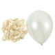 thumbnail image 3 of Globo de látex de color blanco leche perlado de 5, 10 y 12 pulgadas, juego de guirnaldas para decoración de bodas, cumpleaños, fiestas, baby shower, regalo, 3 of 4