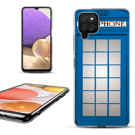 Slim-Fit Lightweight Protective Phone Case for Samsung Galaxy A42 5G by OneToughShield ® - Phone Booth Blue