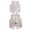 White, variant on GiLiling Girls Sparkly Sleeveless Jackets Open Front Ribbed Dance Dress Vest with Pockets Kids Trendy Performance (Red, 7-8 Years)