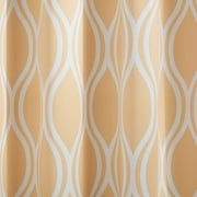Exclusive Home Alfie Room Darkening Blackout Grommet Top Curtain Panel Pair, 52x96, Sundress, Set of 2