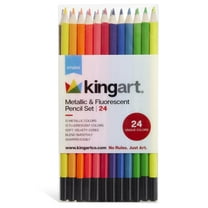 Kingart Studio - Colored pencil - assorted colors (pack of 24)