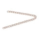 thumbnail image 4 of Cadena de bordillo de 10 metros DIY Almacenamiento conveniente Cadena de bordillo decorativa de cobre duradera para accesorios de artesanía de joyería Oro, 4 of 8