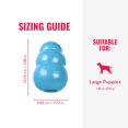 thumbnail image 5 of Juguete Perro Kong Puppy KP1 Goma Talle L Large, 5 of 5