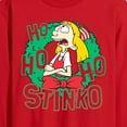 thumbnail image 2 of Hey Arnold! - Ho Ho Ho Stinko - Men's Long Sleeve T-Shirt, 2 of 4