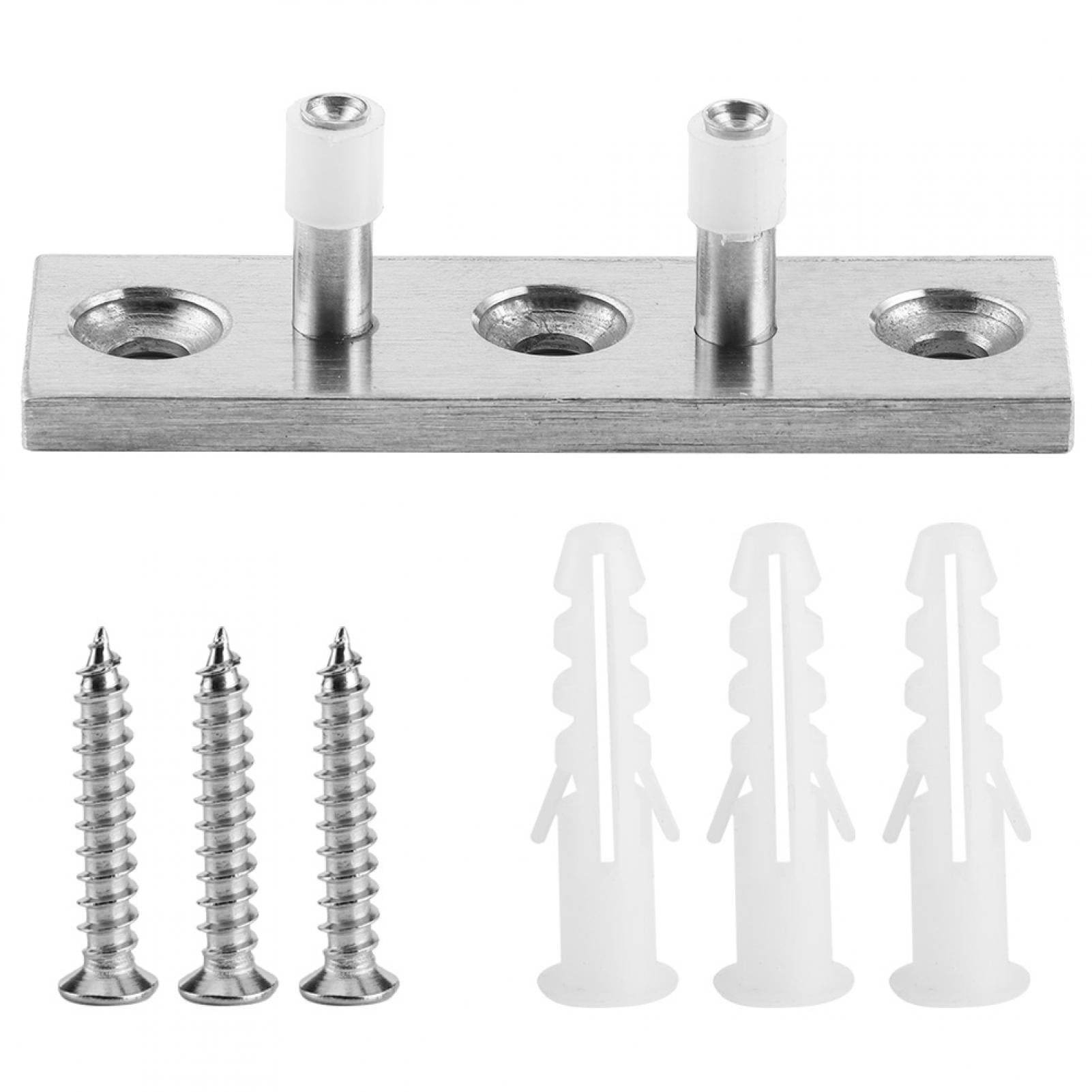 Double-wheeled Floor Roller Guide, Barn Door Floor Guide, For Barn Doors Wooden Doors Sliding Doors Nylon Rollers Gate