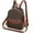 Brown, variant on Mini Backpack Purse for Women Multi Pocket Small Backpacks Ladies Convertible Shoulder Handbags Designer Travel Backpack with Wide Strap, Beige/Brown