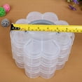 3Tier Clear Plastic Stackable Organiser Storage Hobby Craft Box