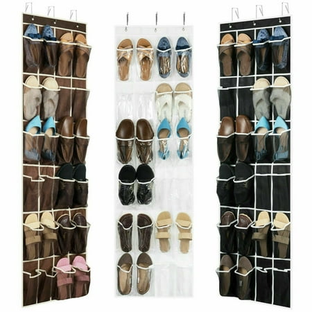 shoe organizer pockets hanging holder wide pack door brand