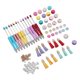 thumbnail image 2 of Kit de 12 Uds de bolígrafos con cuentas, colores brillantes, bolígrafos con cuentas y borlas para oficina, escuela, niños y estudiantes, 2 of 5