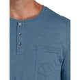 thumbnail image 2 of Slub Henley Shirt Faience Heather 4XL, 2 of 4